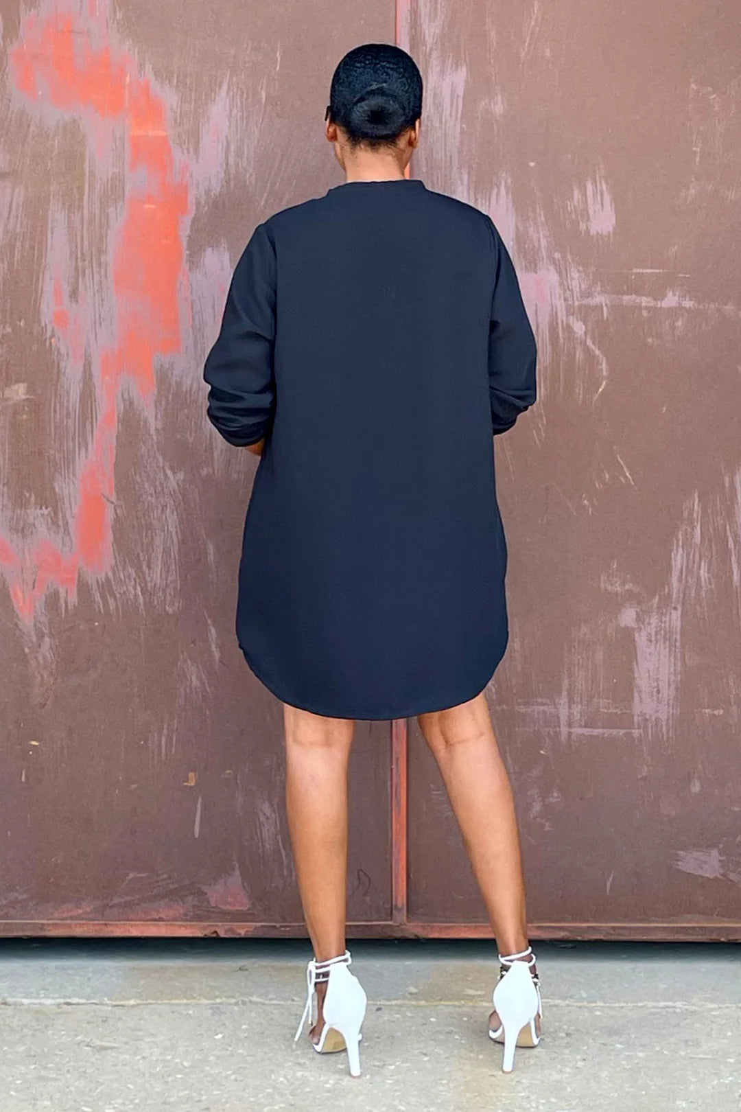 Aya Chain Shirt (Midnight)