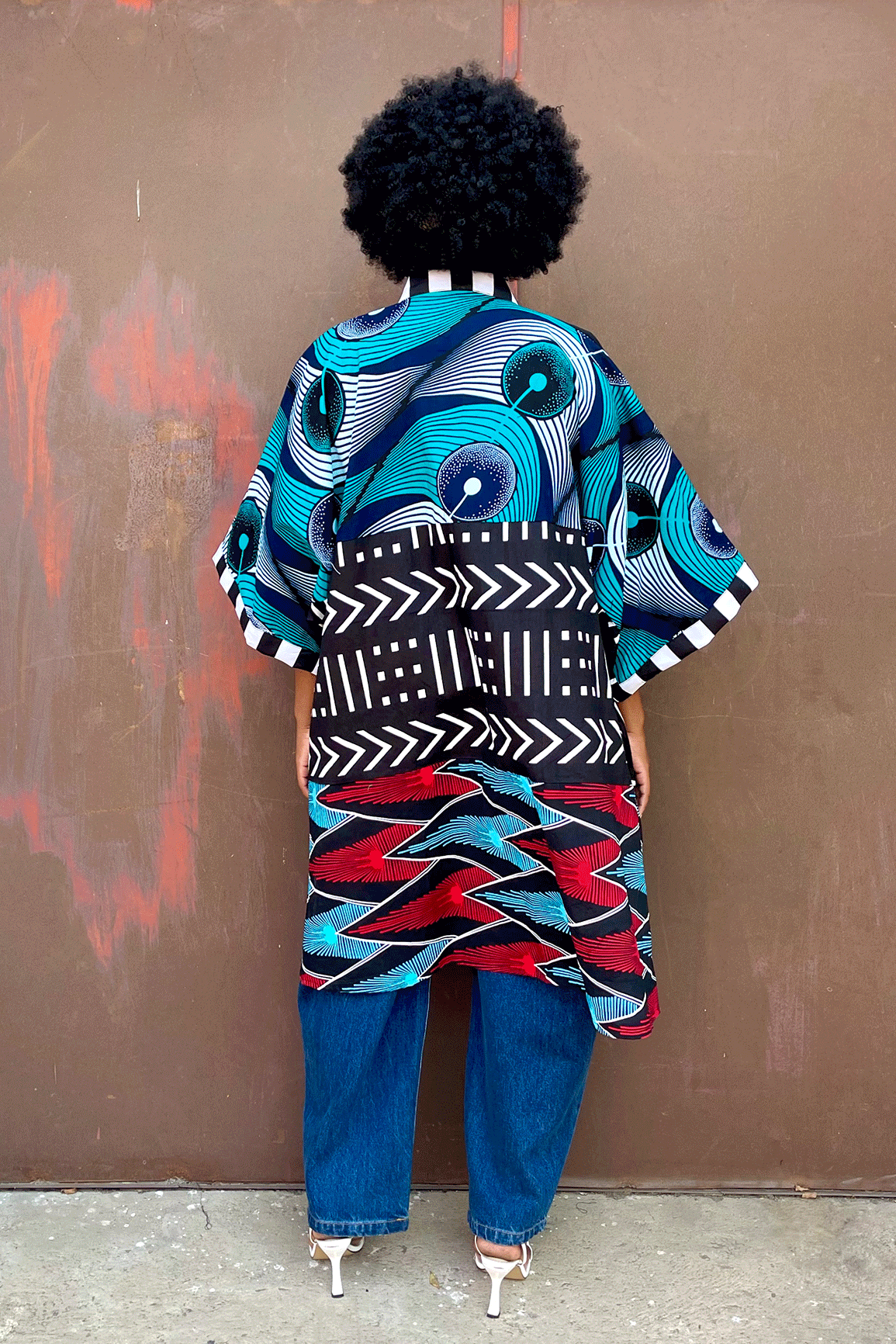 Accra Midi Kimono (Urban)