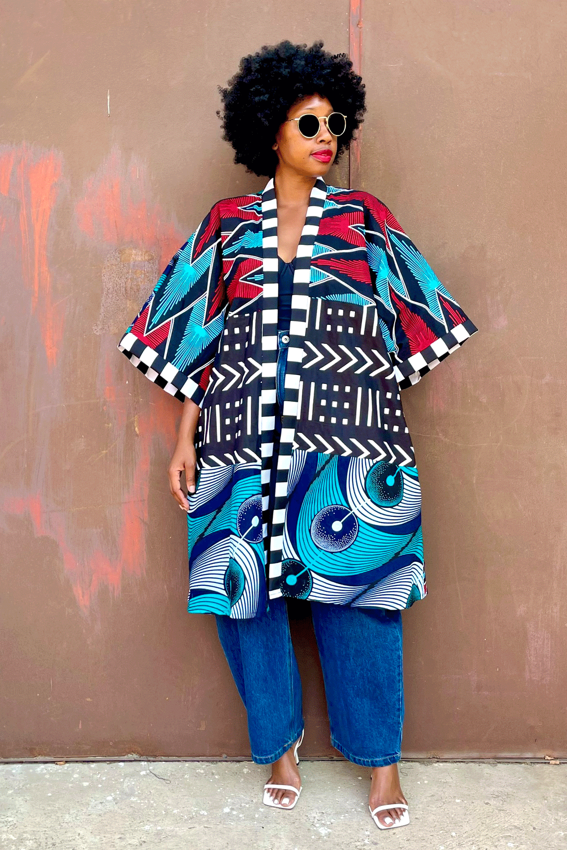 Accra Midi Kimono (Urban)