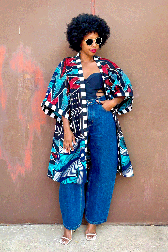 Accra Midi Kimono (Urban)