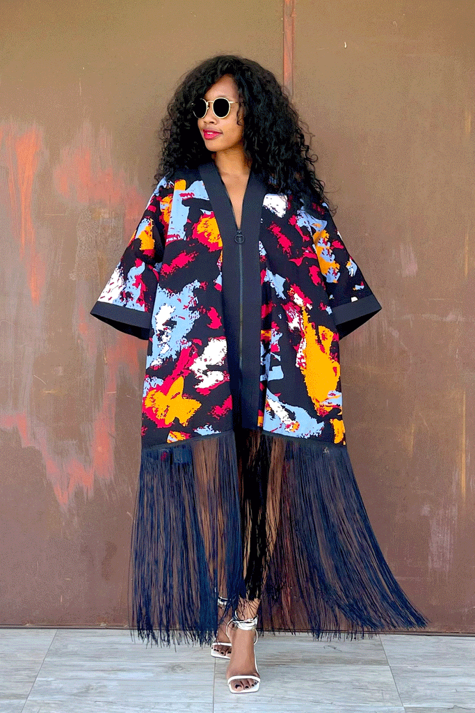 MARIYA TASSEL KIMONO (AUTUMN)