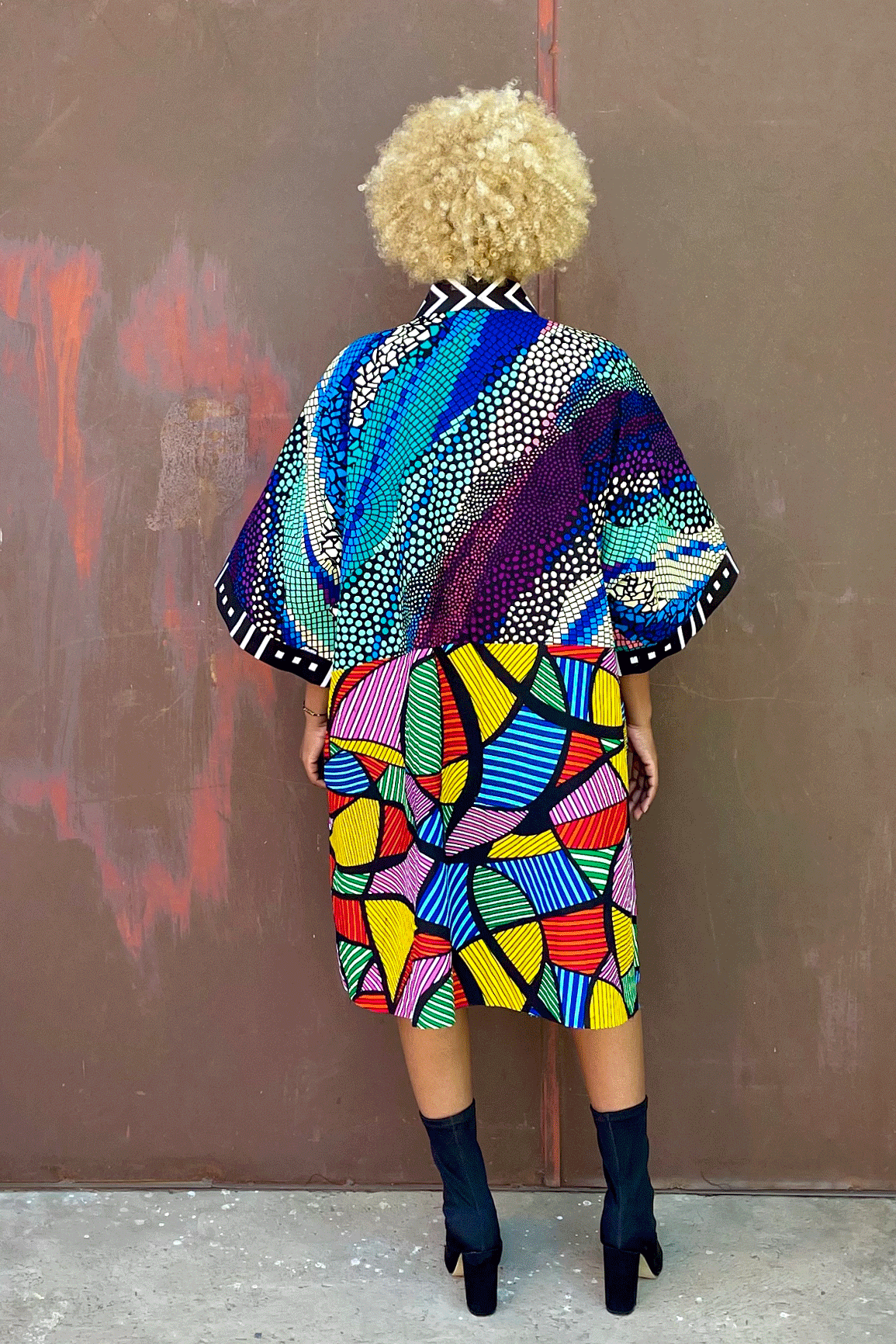 Accra Midi Kimono (Havana)