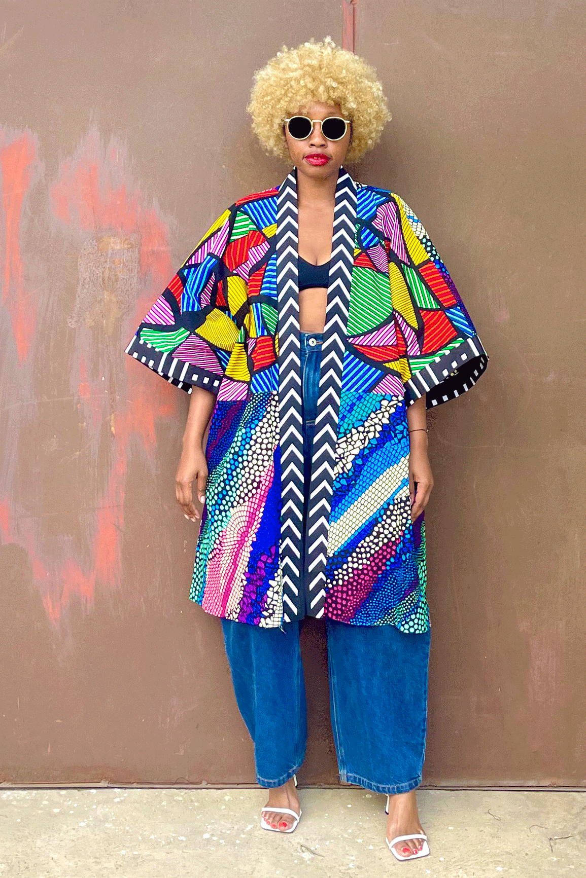 Accra Midi Kimono (Havana)