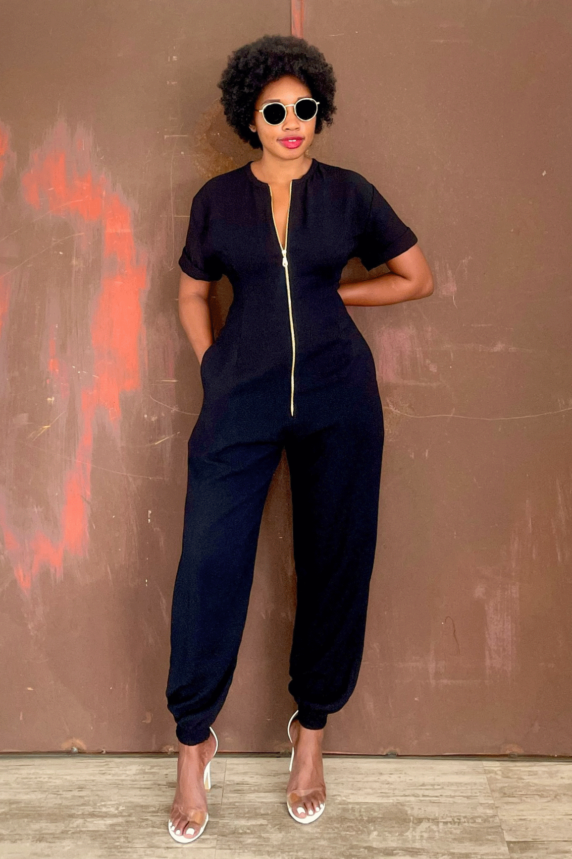 Addis Jumpsuit (Midnight)