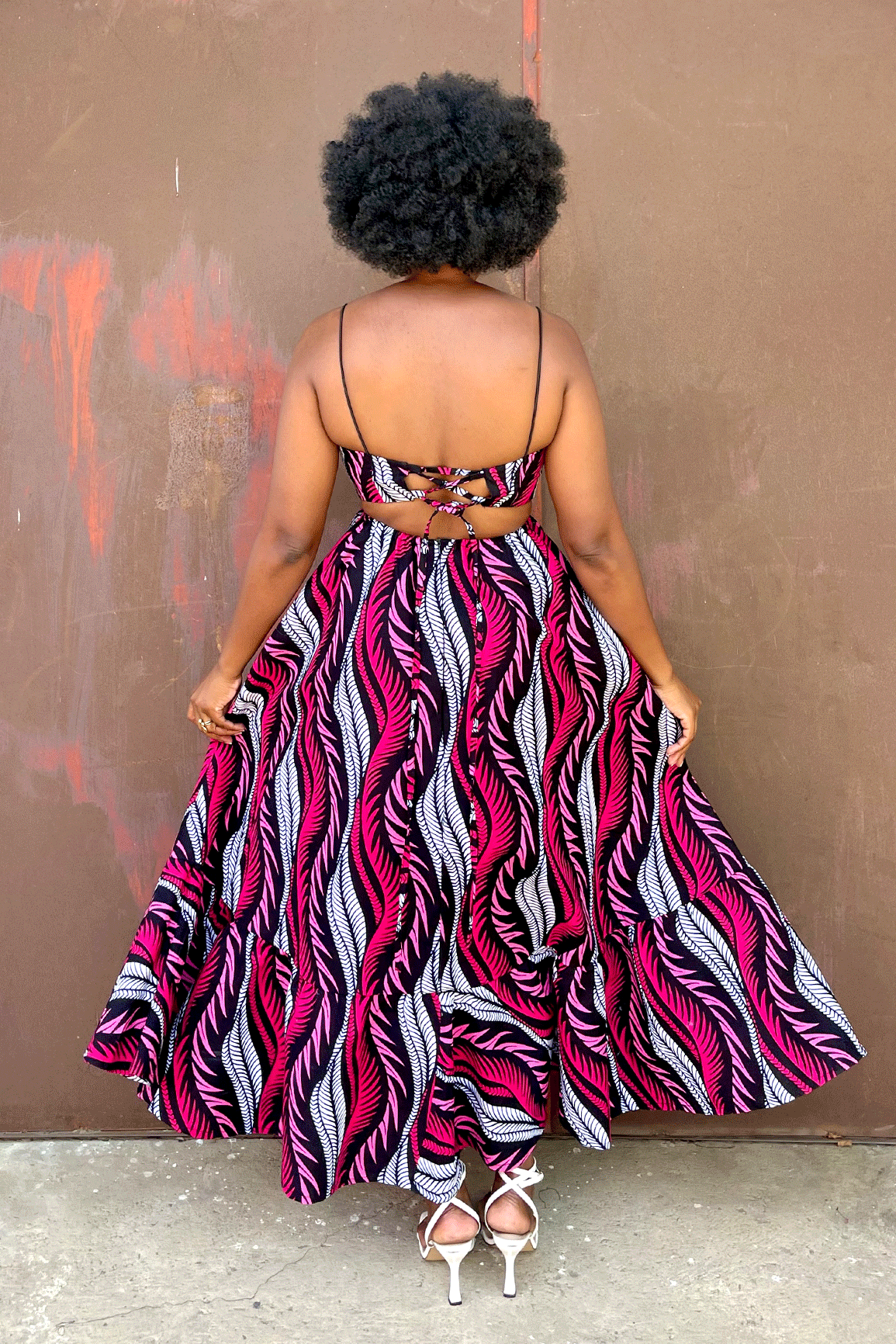 Amina Cut - Out Dress (Hot Pink) - SOLD OUT