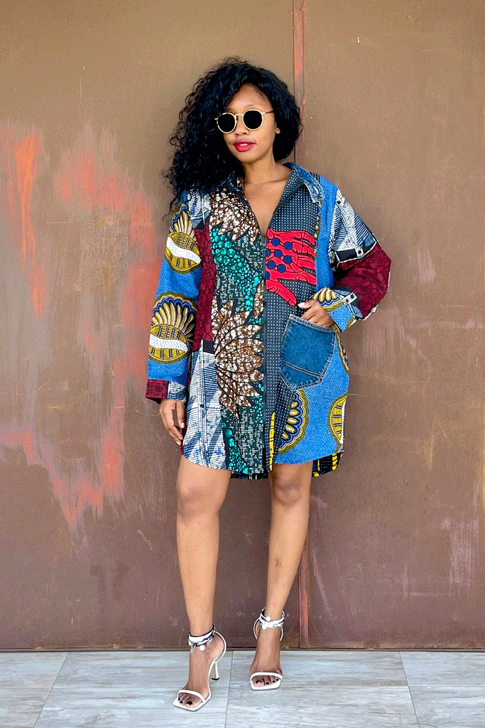 ARI 'OVERSIZED' SHIRT (BOHO MIX)