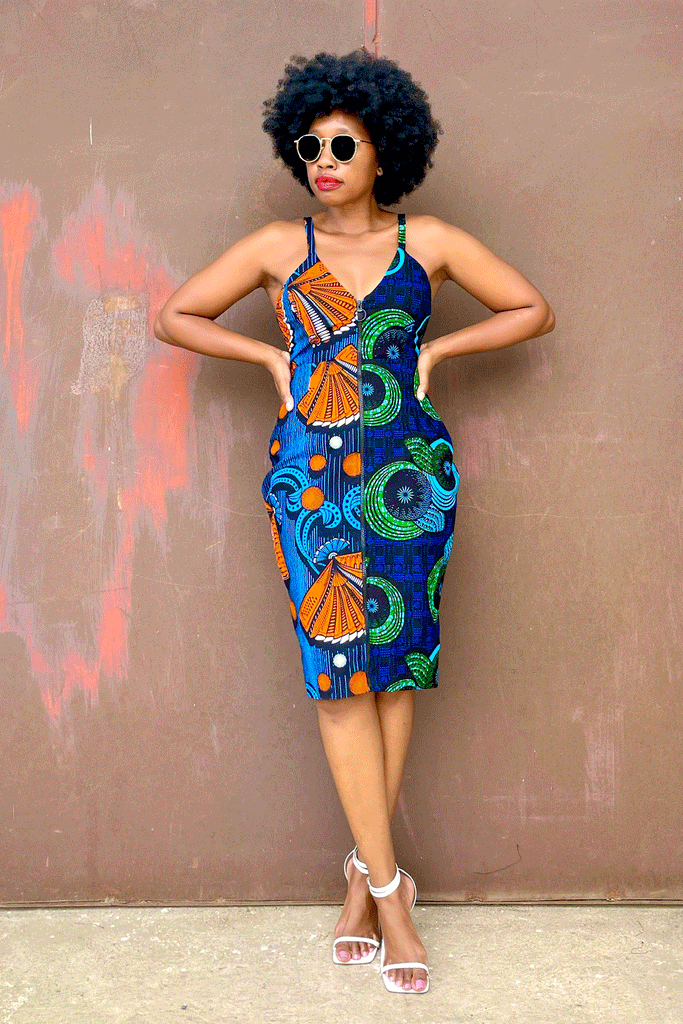 BADU STRAPPY PENCIL (TANGY BLUE)