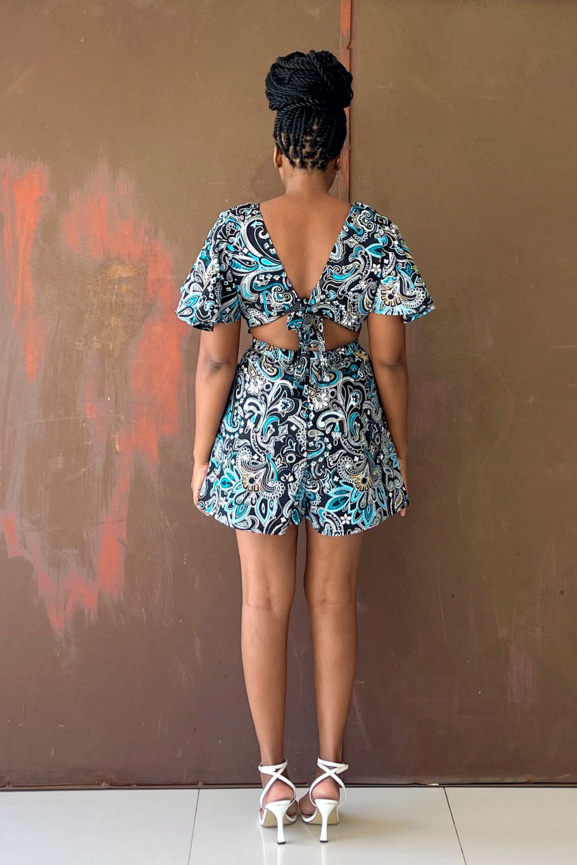 Bella Romper (Paisley)