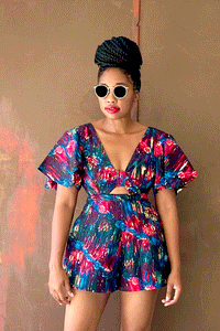 Bella Romper (Berry)