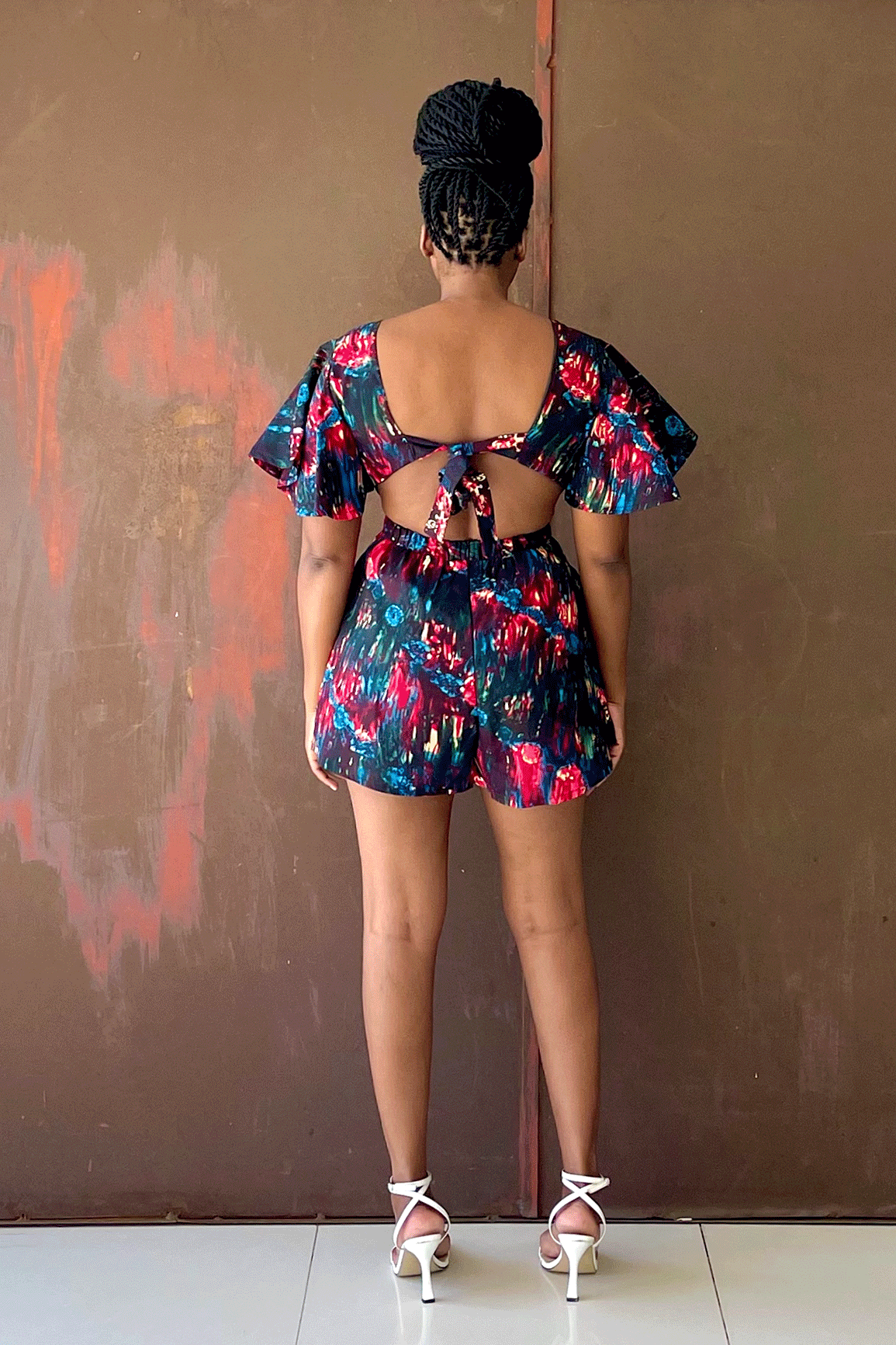 Bella Romper (Berry)