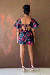 Bella Romper (Berry)