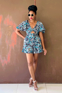 Bella Romper (Paisley)