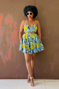 Beliz Short Set (Banana)