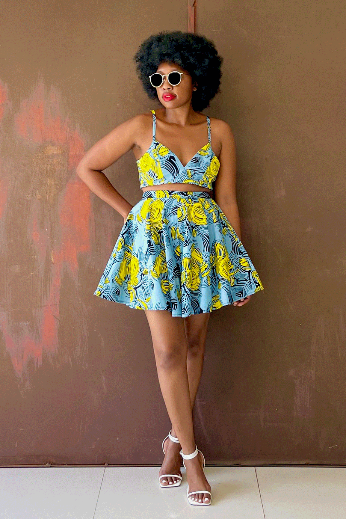 Beliz Short Set (Banana)