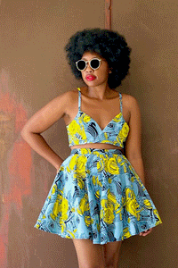 Beliz Short Set (Banana)