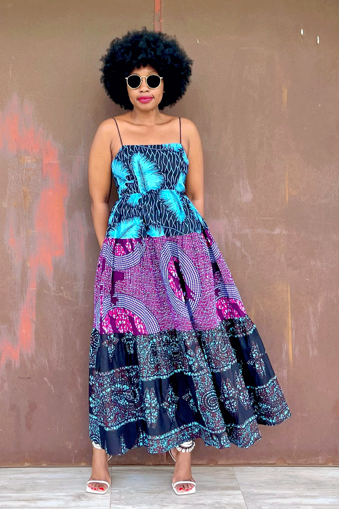 AMINA TIER DRESS (BELIZ)