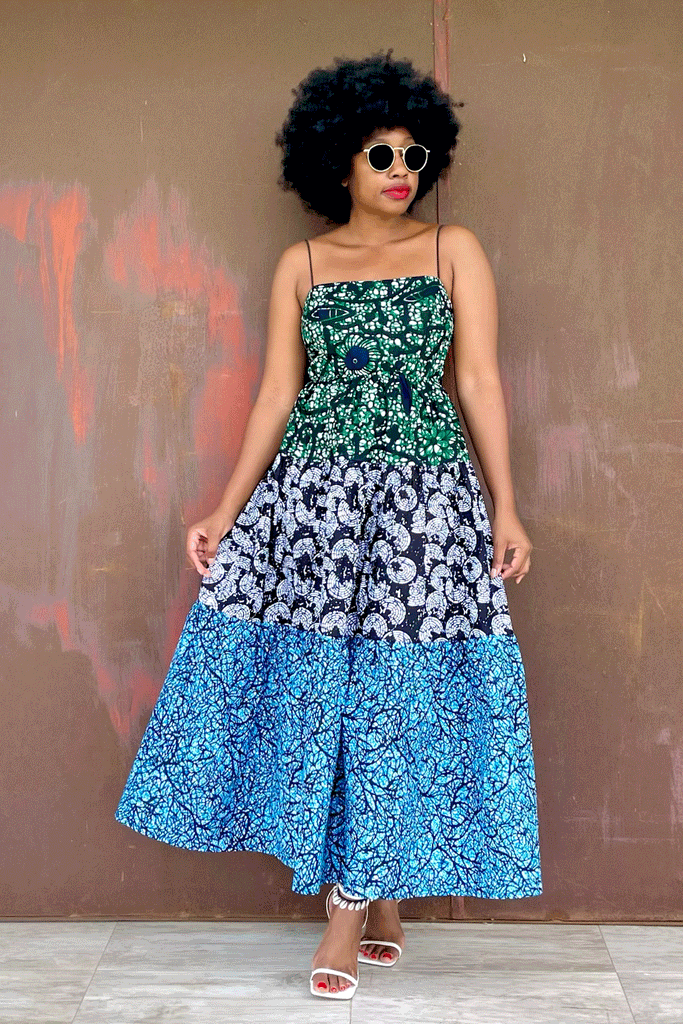 AMINA TIER DRESS (PERU)