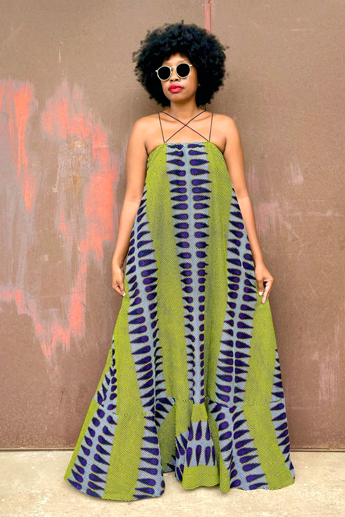 BINTA MAXI (LIME)