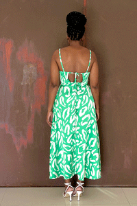 Sira Skirt Set (Green)