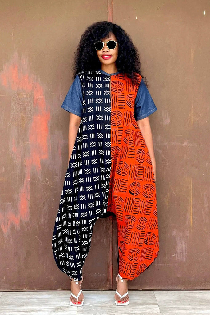 BOBO HAREM JUMPSUIT (COPPER TRIBE)
