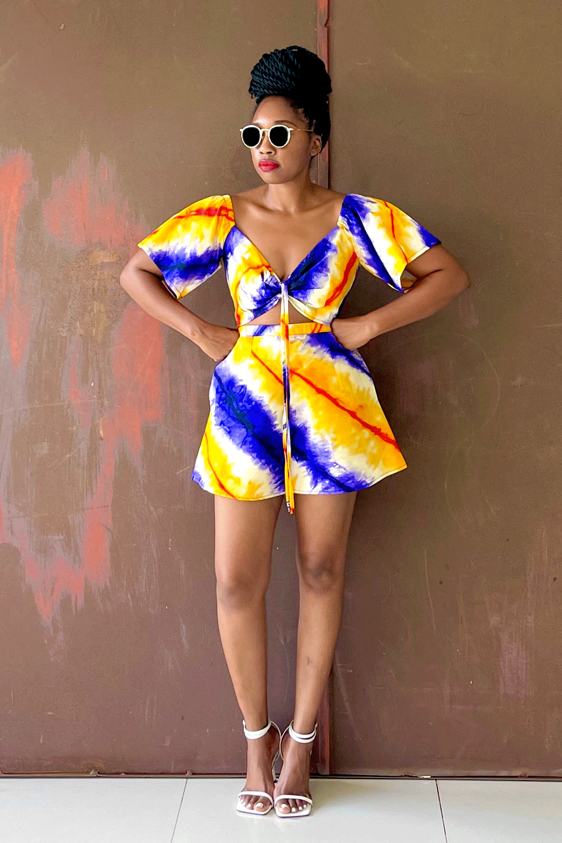 Bri Short Set (Sunset)