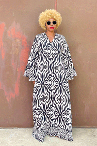 Cana Kaftan (Black)