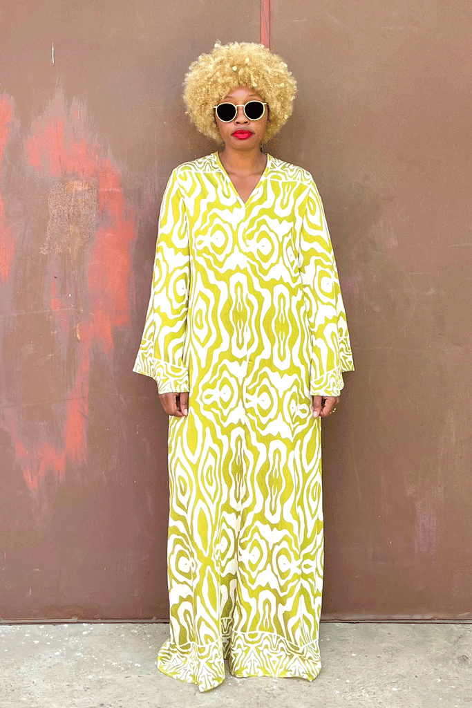 Cana Kaftan (Lime)