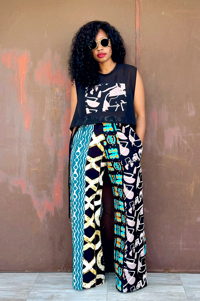 CHAD PATCH TOP (STREET) + CHAD MIX PANT (STREET MIX)