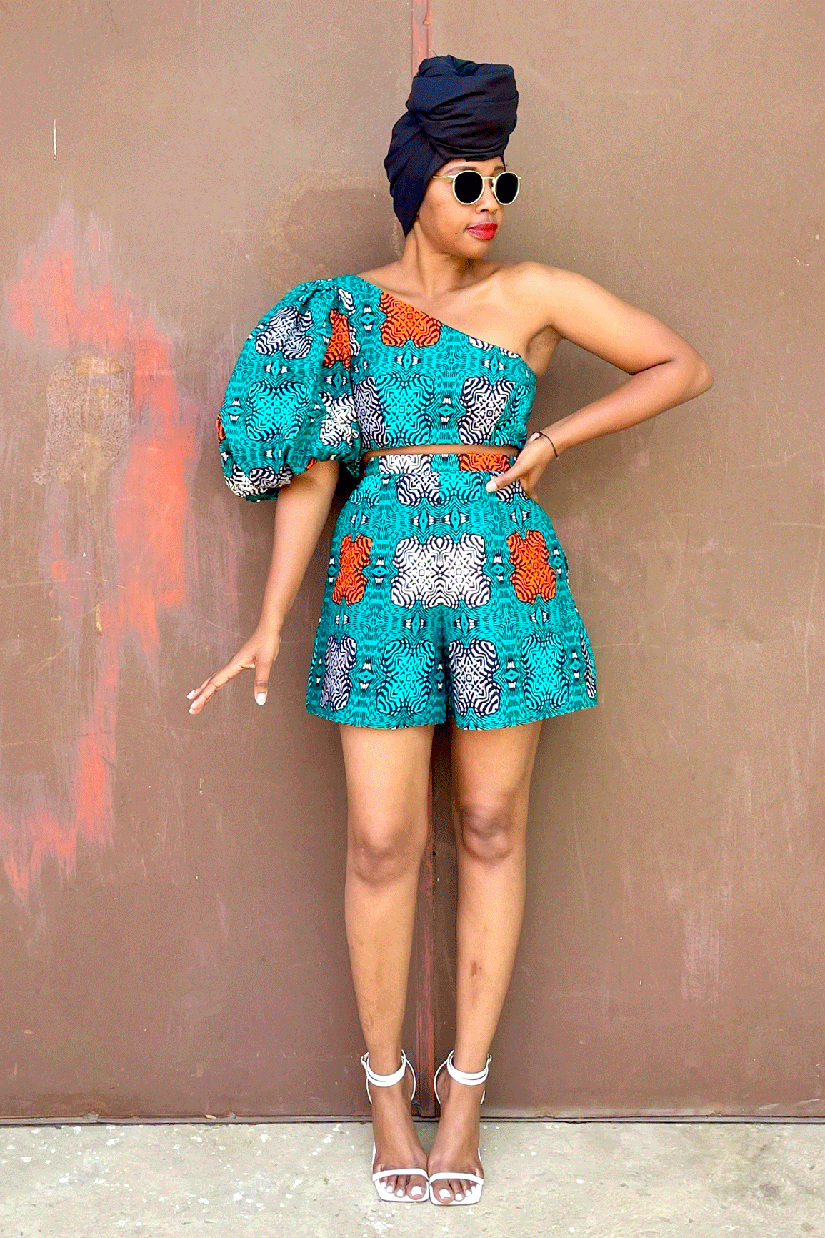 Chambeshi Shorts (Teal) - Shorts Only