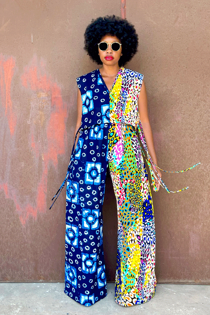 CHAD PANT + CHAD TOP (SPICY BLUE)