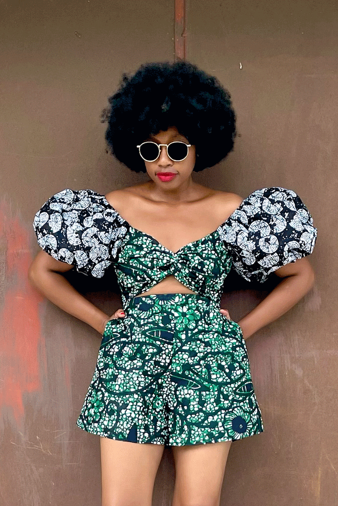 CHERI TWIST TOP (MINT) + CHERI SHORT (MINT)