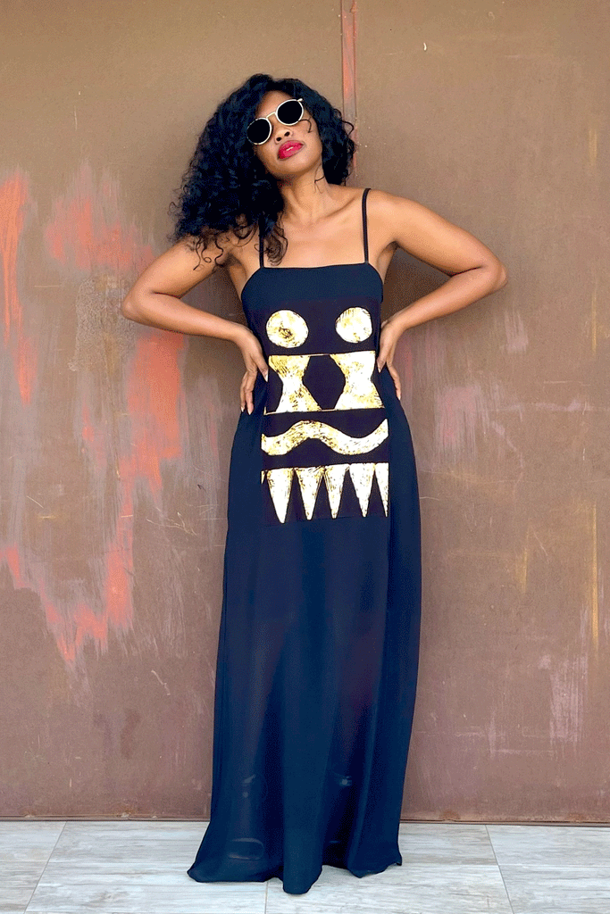 AZURI SLIP DRESS (MIDNIGHT)