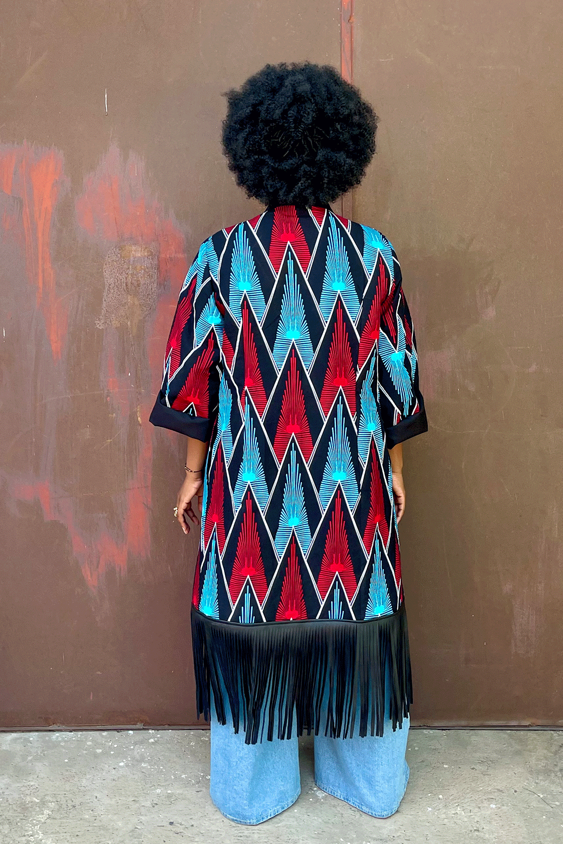 Choma Tassel Coat (Compass)