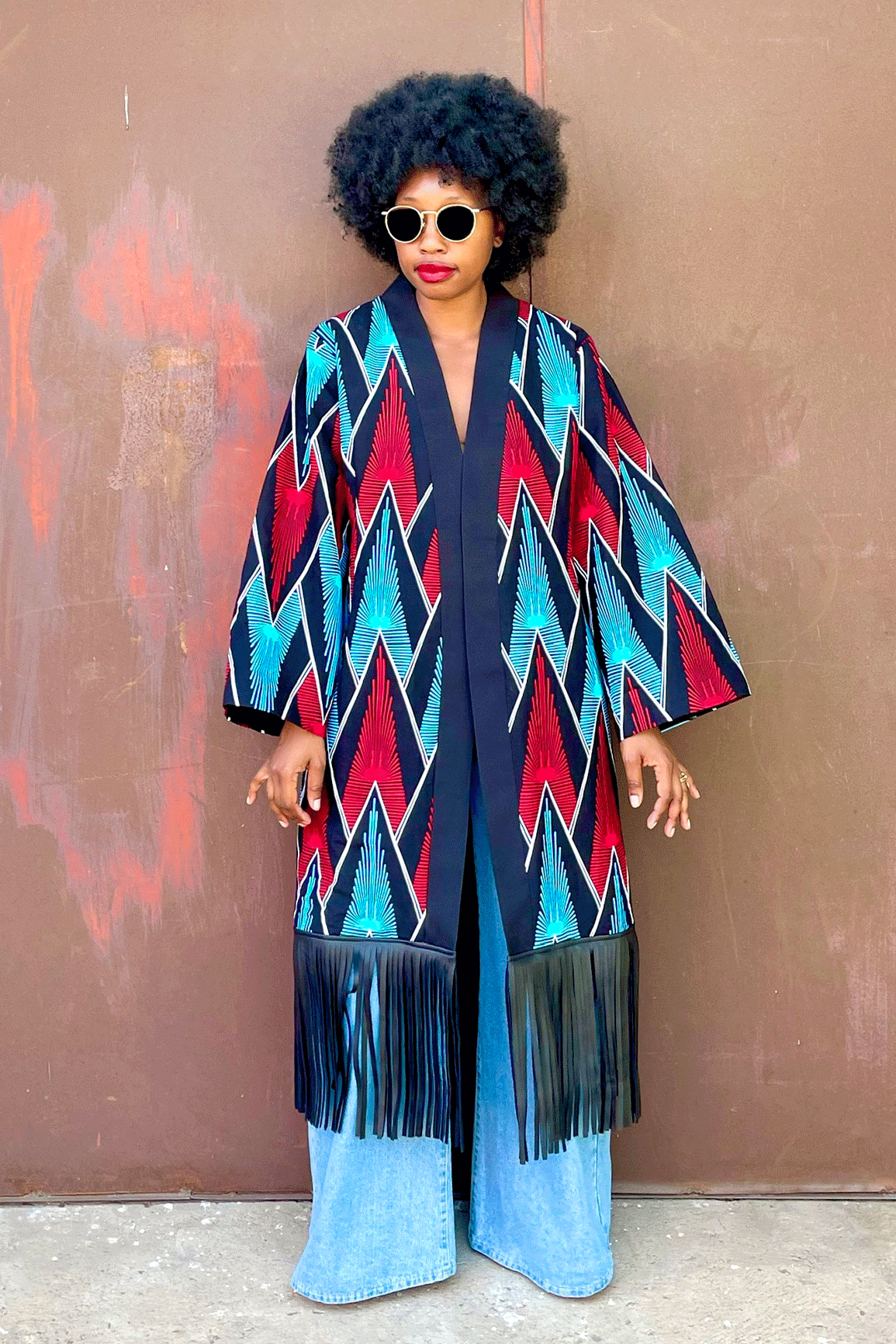 Choma Tassel Coat (Compass)