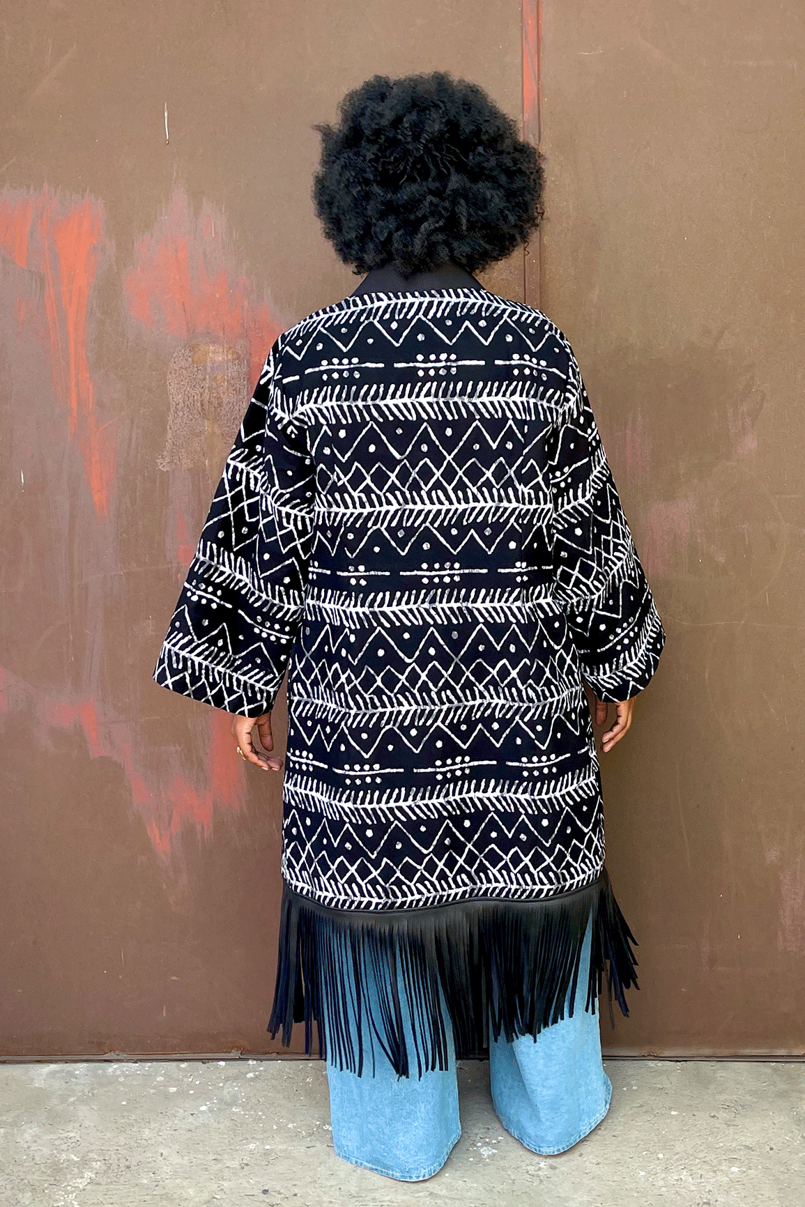 Choma Tassel Coat (Tribe)