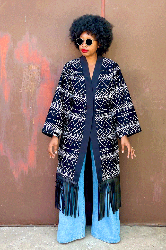 Choma Tassel Coat (Tribe)