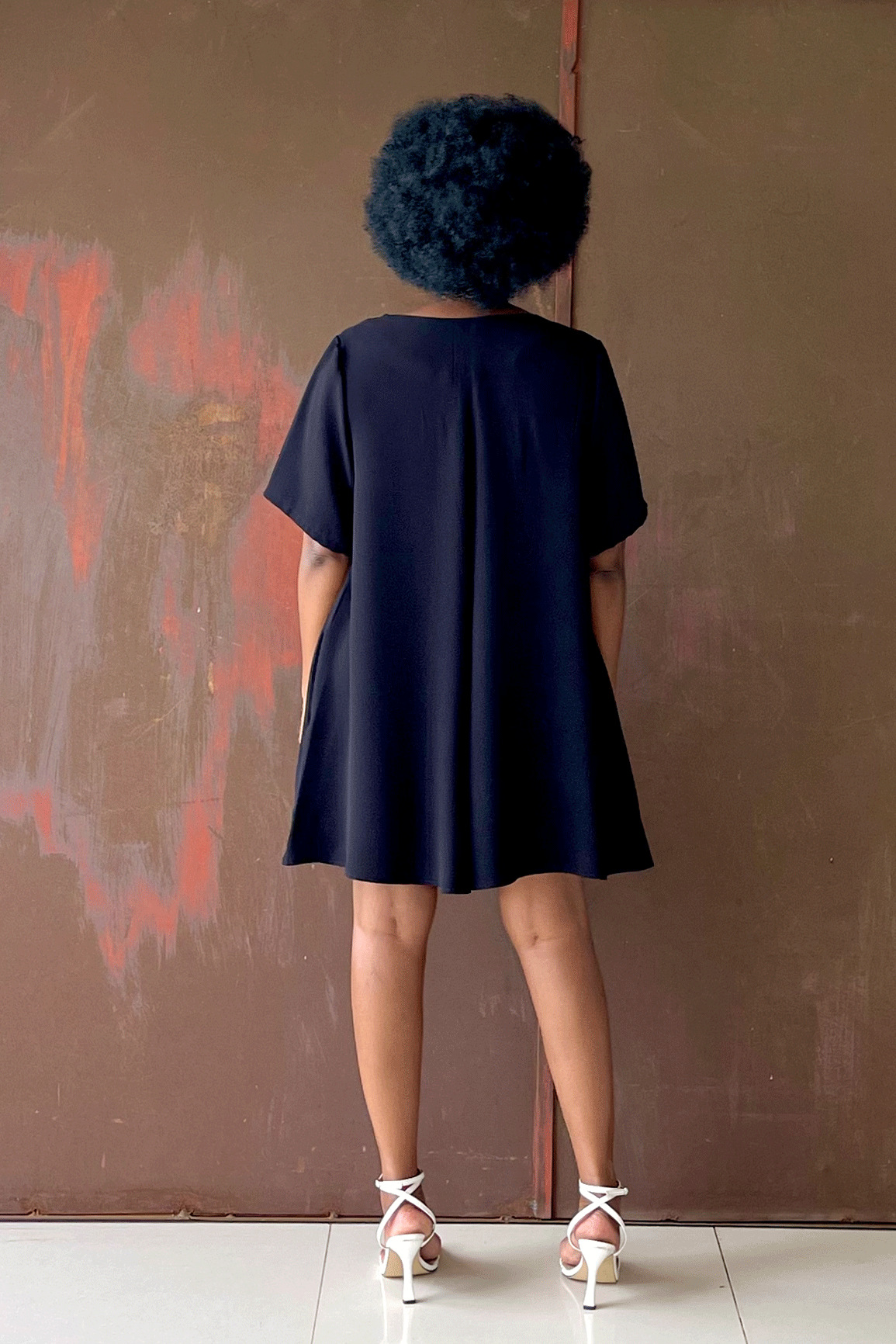 Coco Chain Romper (Midnight)