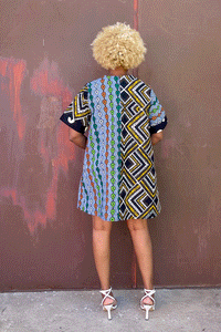 Coco Mix Dress (Retro)