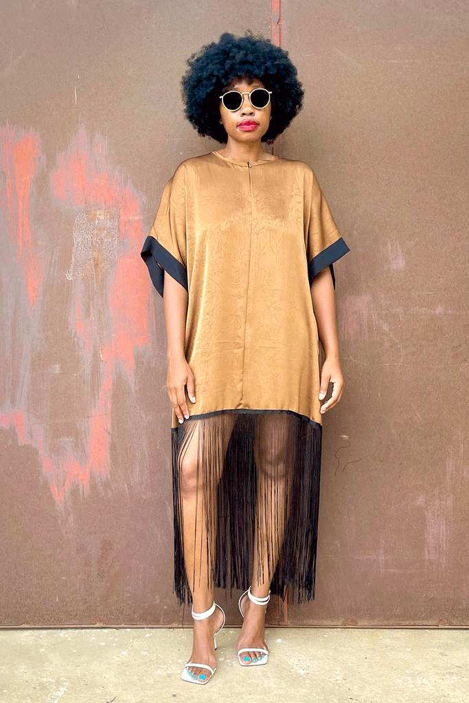 AMARULA 'BRONZE' FRINGE