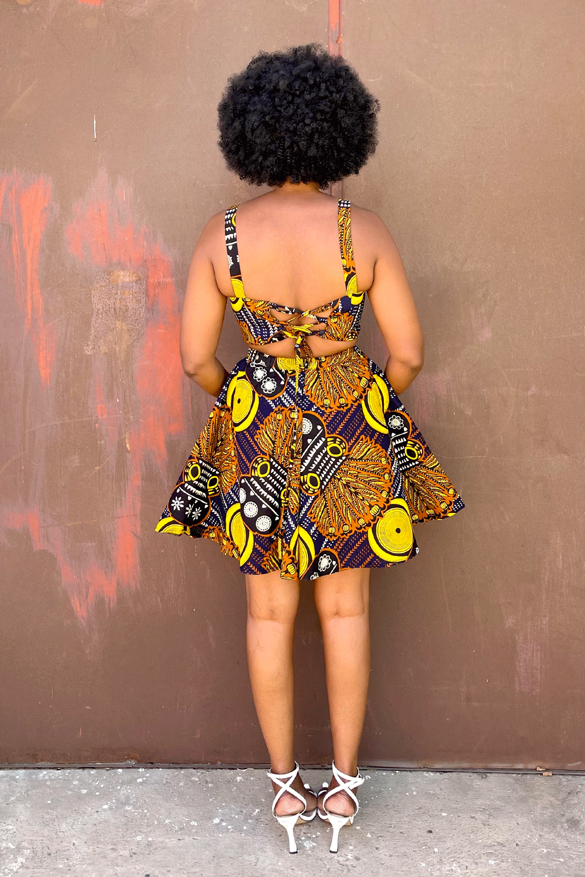 Beliz Short Set (Rust)