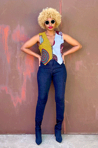 Langa Mix Vest (Maze)