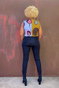 Langa Mix Vest (Maze)