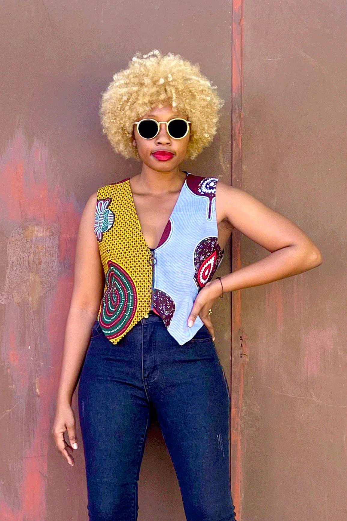 Langa Mix Vest (Maze)