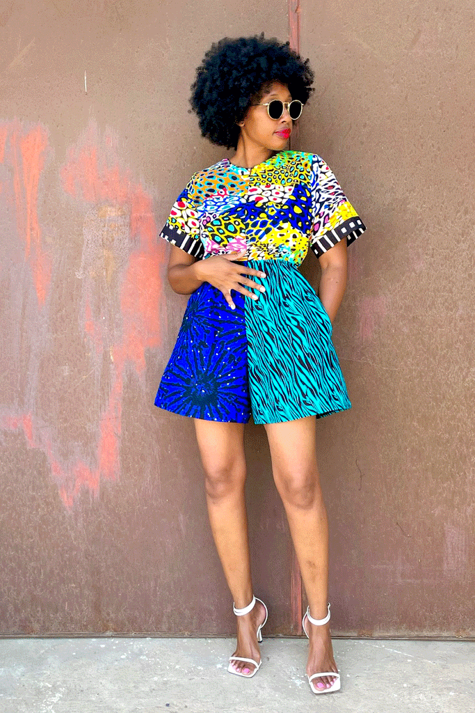 FEMI MIX ROMPER (CABANA)