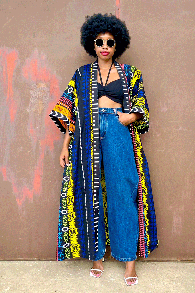 FRIKA KIMONO BUBU (NEON TRIBE)