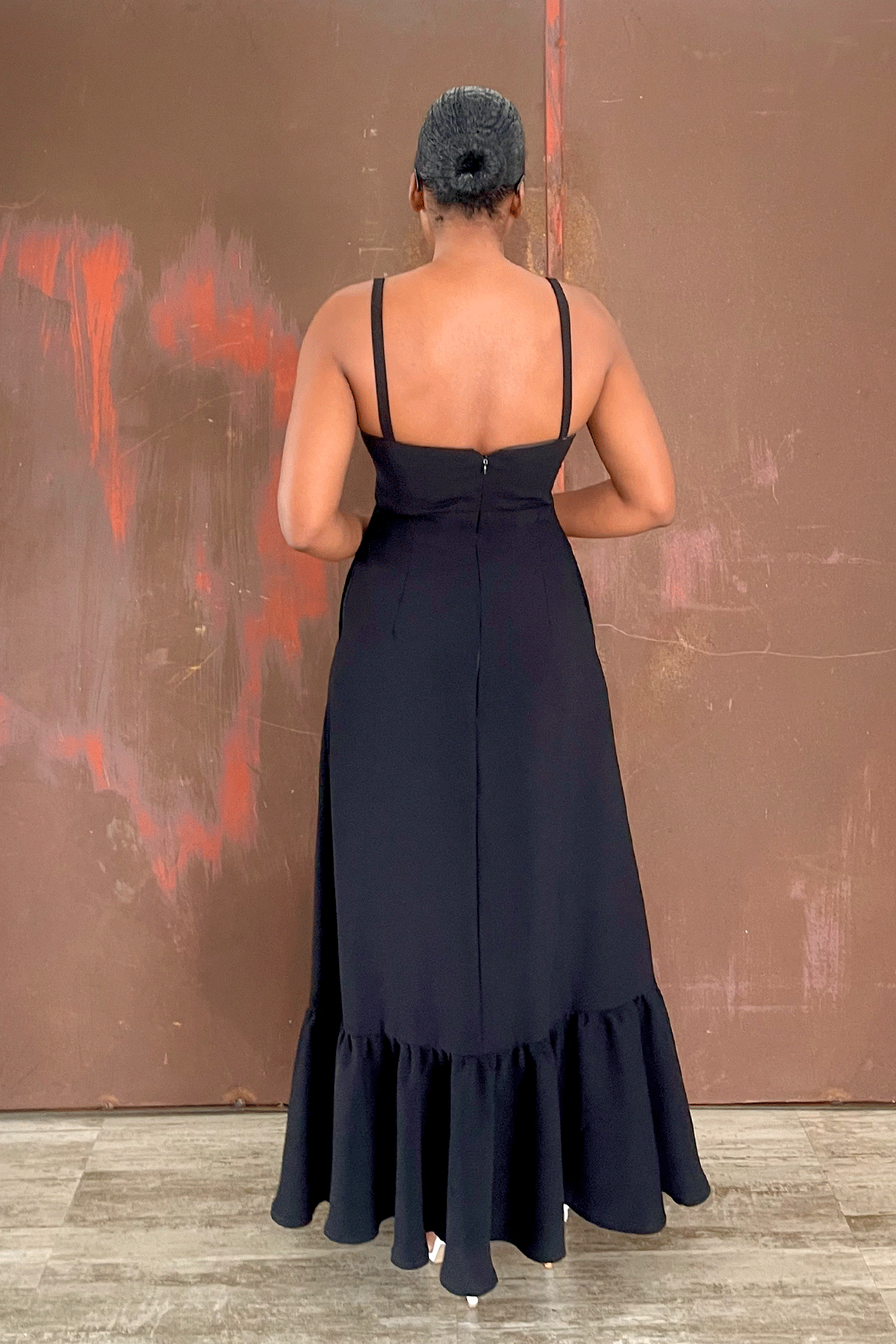 Gina Chain Dress (Midnight)