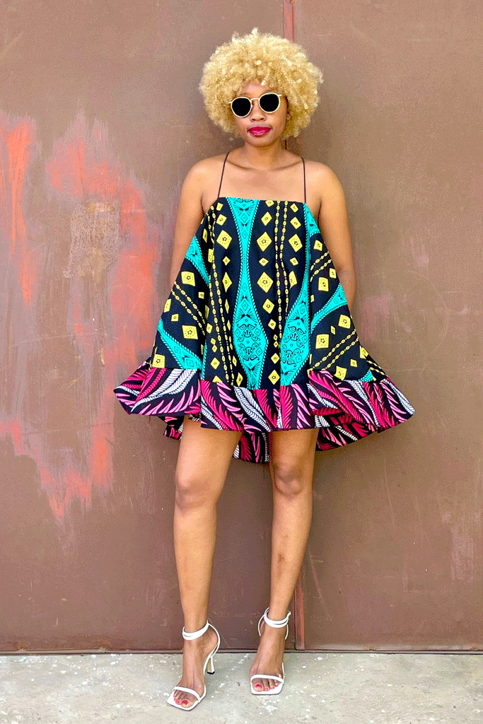 Gola Trapeze Dress (Party)