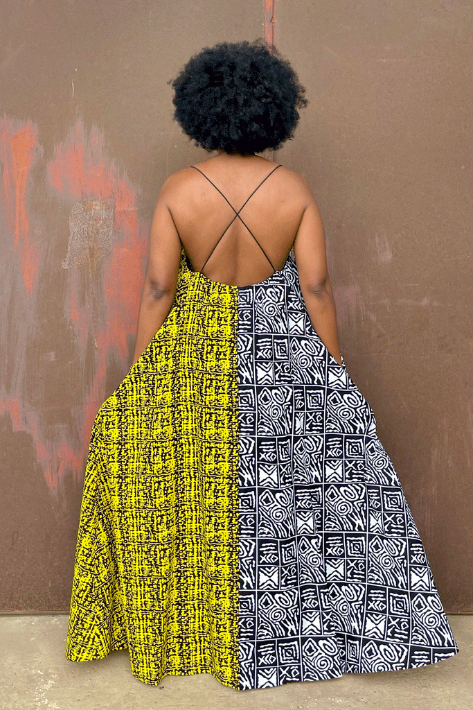 JAZMIN MAXI (YELLOW BLOCK)
