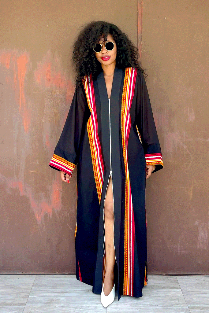 JIKA 'CONTRAST' KIMONO (RAIL)
