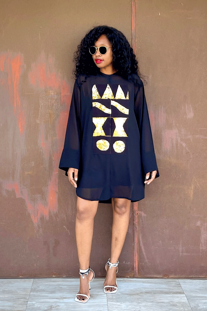 JIKA PATCH SHIRT (MIDNIGHT)